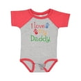 thumbnail image 1 of Inktastic I Love My Daddy Boys or Girls Baby Bodysuit, 1 of 5