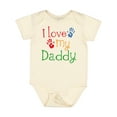 thumbnail image 1 of Inktastic I Love My Daddy Boys or Girls Baby Bodysuit, 1 of 5