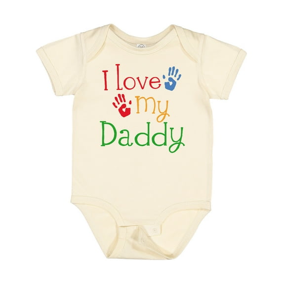 Inktastic I Love My Daddy Boys or Girls Baby Bodysuit