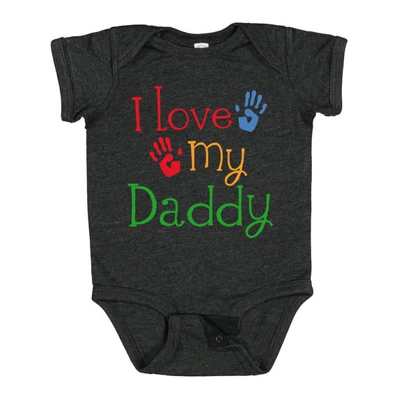 Inktastic I Love My Daddy Boys or Girls Baby Bodysuit