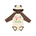 thumbnail image 1 of Inktastic I Love My Daddy Boys or Girls Long Sleeve Baby Bodysuit, 1 of 5