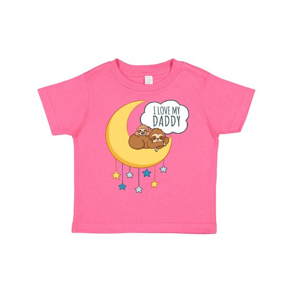 Inktastic I Love My Daddy Boys or Girls Toddler T-Shirt