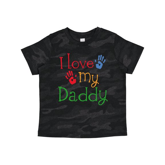 Inktastic I Love My Daddy Boys or Girls Toddler T-Shirt