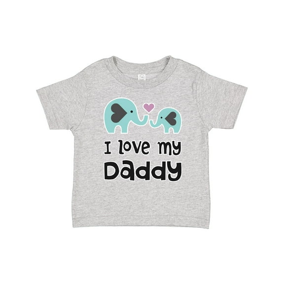 Inktastic I Love My Daddy Boys or Girls Toddler T-Shirt
