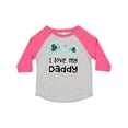 thumbnail image 1 of Inktastic I Love My Daddy Boys or Girls Toddler T-Shirt, 1 of 5