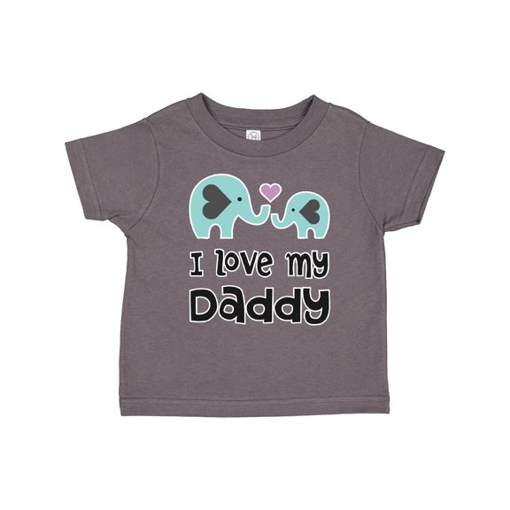 Inktastic I Love My Daddy Boys or Girls Toddler T-Shirt