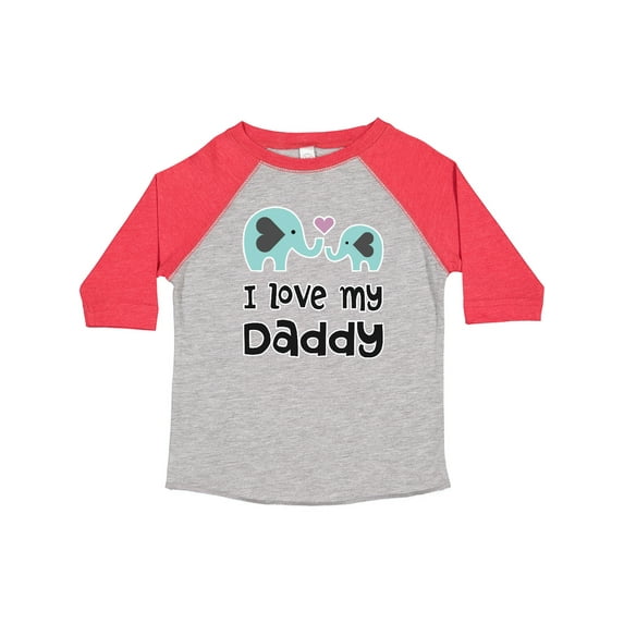 Inktastic I Love My Daddy Boys or Girls Toddler T-Shirt