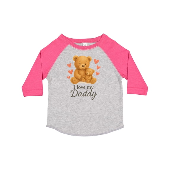 Inktastic I Love My Daddy Boys or Girls Toddler T-Shirt