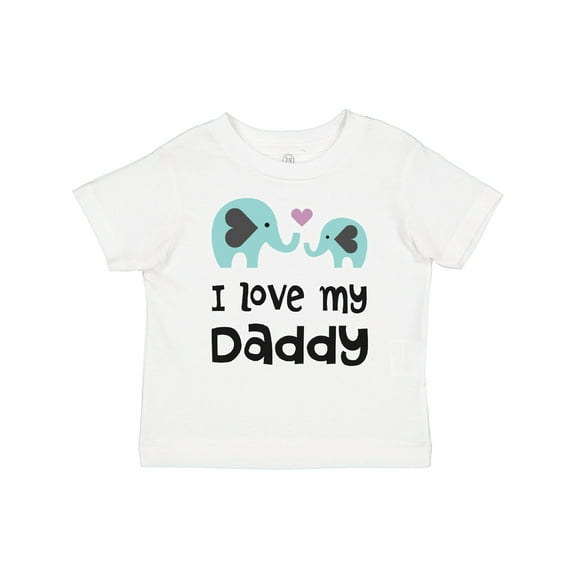 Inktastic I Love My Daddy Boys or Girls Toddler T-Shirt