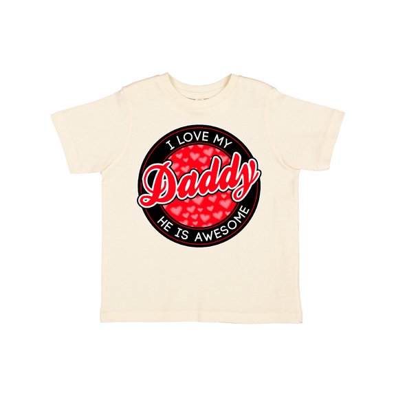Inktastic I Love My Daddy Boys or Girls Toddler T-Shirt