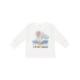 thumbnail image 1 of Inktastic I Love My Daddy Cute Elephants with Moon and Stars Boys or Girls Long Sleeve Toddler T-Shirt, 1 of 5