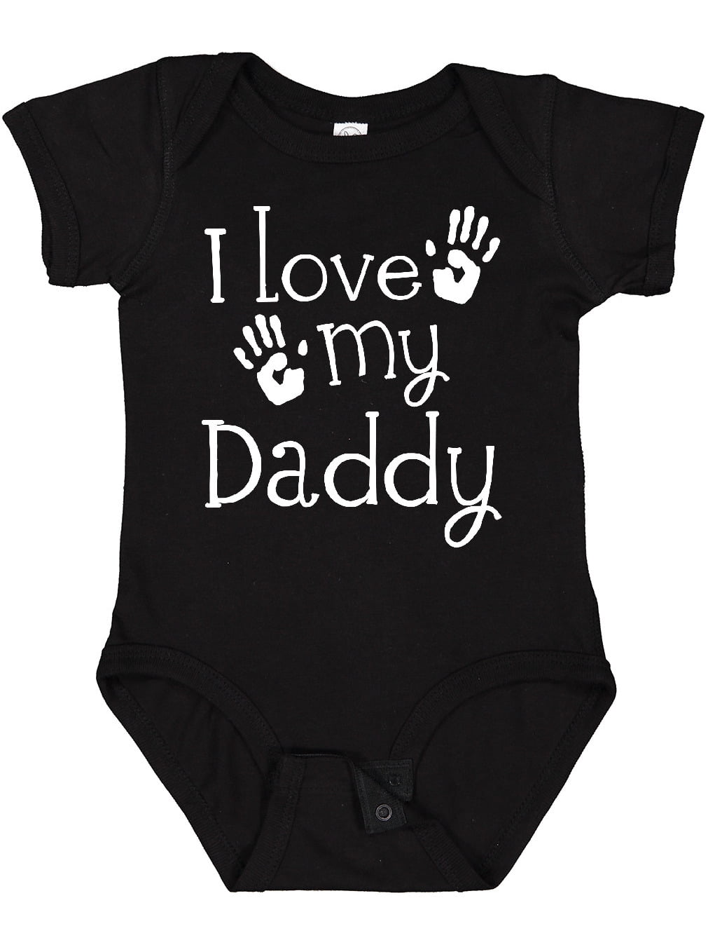 Inktastic I Love My Daddy Fathers Day Boys or Girls Baby Bodysuit