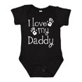 thumbnail image 1 of Inktastic I Love My Daddy Fathers Day Boys or Girls Baby Bodysuit, 1 of 5