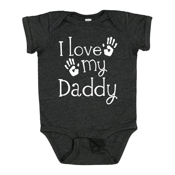 Inktastic I Love My Daddy Fathers Day Boys or Girls Baby Bodysuit