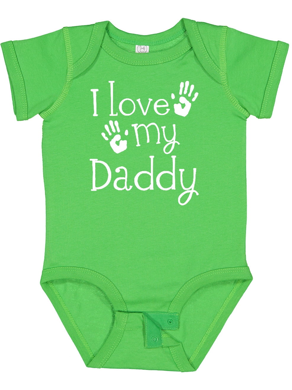 Inktastic I Love My Daddy Fathers Day Boys or Girls Baby Bodysuit