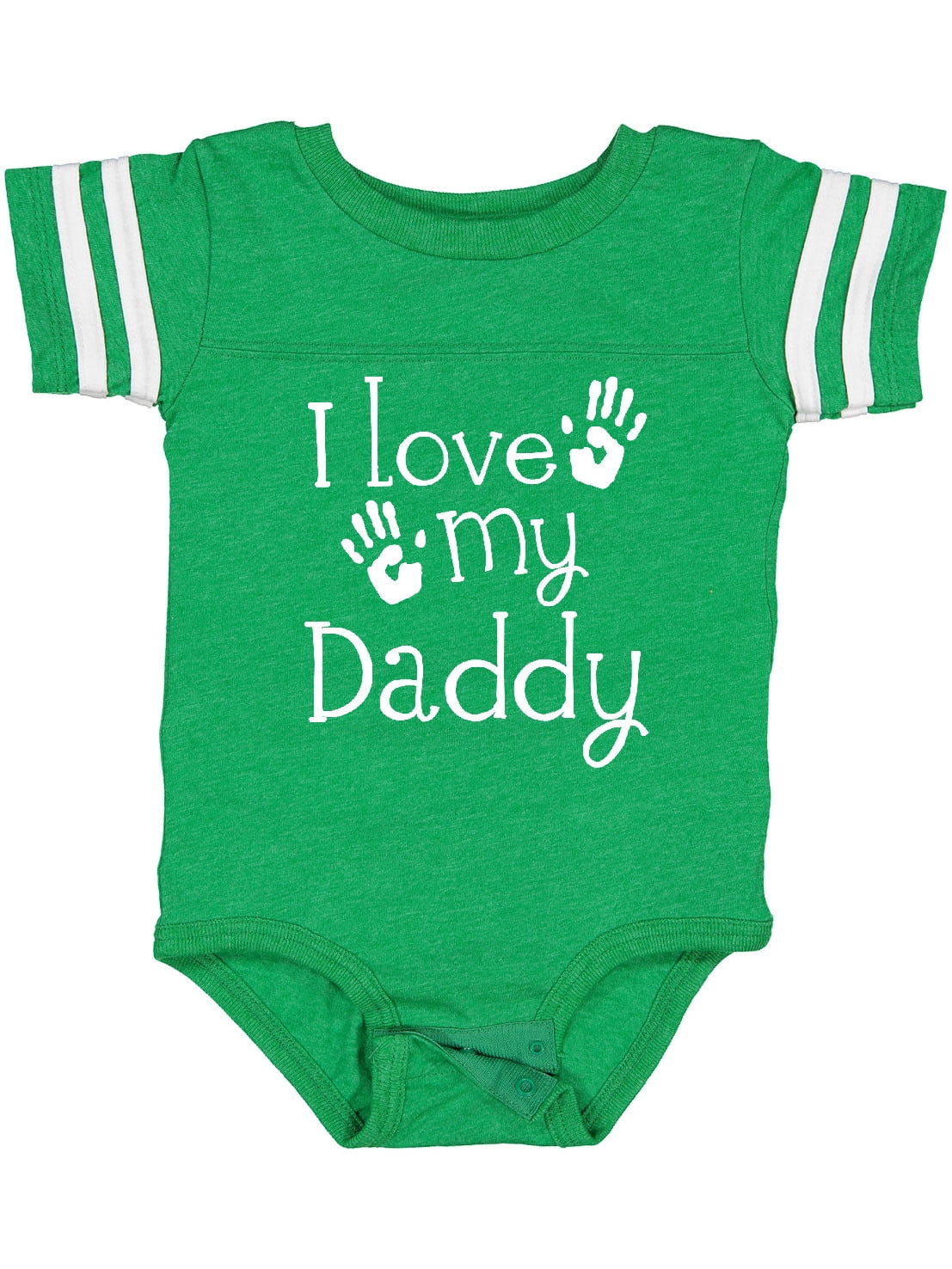 Inktastic I Love My Daddy Fathers Day Boys or Girls Baby Bodysuit