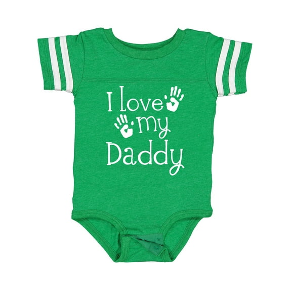 Inktastic I Love My Daddy Fathers Day Boys or Girls Baby Bodysuit