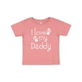 thumbnail image 1 of Inktastic I Love My Daddy Fathers Day Boys or Girls Baby T-Shirt, 1 of 5