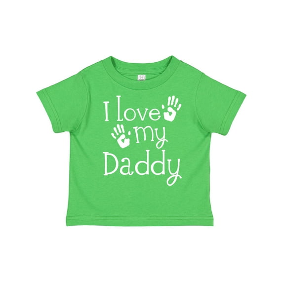 Inktastic I Love My Daddy Fathers Day Boys or Girls Toddler T-Shirt