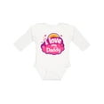 thumbnail image 1 of Inktastic I Love My Daddy Girls Girls Long Sleeve Baby Bodysuit, 1 of 5