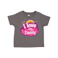 thumbnail image 1 of Inktastic I Love My Daddy Girls Girls Toddler T-Shirt, 1 of 5