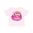 thumbnail image 1 of Inktastic I Love My Daddy Girls Girls Toddler T-Shirt, 1 of 5