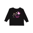 thumbnail image 1 of Inktastic I Love My Daddy Girls Long Sleeve Toddler T-Shirt, 1 of 5