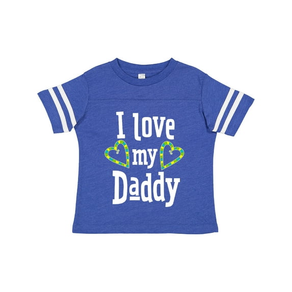 Inktastic I Love My Daddy- Hearts Boys or Girls Toddler T-Shirt