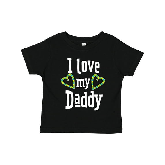 Inktastic I Love My Daddy- Hearts Boys or Girls Toddler T-Shirt