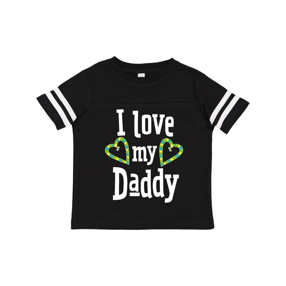 Inktastic I Love My Daddy- Hearts Boys or Girls Toddler T-Shirt
