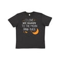 thumbnail image 1 of Inktastic I Love My Daddy To The Moon and Back Youth T-Shirt, 1 of 5