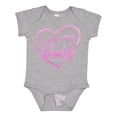 thumbnail image 1 of Inktastic I Love My Daddy in Pink Chalk Heart Boys or Girls Baby Bodysuit, 1 of 5