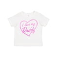 thumbnail image 1 of Inktastic I Love My Daddy in Pink Chalk Heart Boys or Girls Toddler T-Shirt, 1 of 5