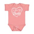 thumbnail image 1 of Inktastic I Love My Daddy in White Chalk Heart Boys or Girls Baby Bodysuit, 1 of 5