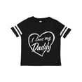 thumbnail image 1 of Inktastic I Love My Daddy in White Chalk Heart Boys or Girls Toddler T-Shirt, 1 of 5