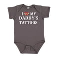 thumbnail image 1 of Inktastic I Love My Daddy's Tattoos Boys or Girls Baby Bodysuit, 1 of 5