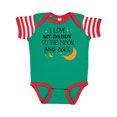 thumbnail image 1 of Inktastic I Love My Daddy to the Moon and Back Boys or Girls Baby Bodysuit, 1 of 4