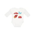 thumbnail image 1 of Inktastic I Love My Daddy to the Moon and Back Boys or Girls Long Sleeve Baby Bodysuit, 1 of 5
