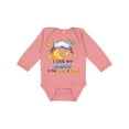 thumbnail image 1 of Inktastic I Love My Daddy to the Moon and Back Cute Sheep Boys or Girls Long Sleeve Baby Bodysuit, 1 of 5
