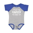 thumbnail image 1 of Inktastic I Love My Daddy with Hearts Boys or Girls Baby Bodysuit, 1 of 5