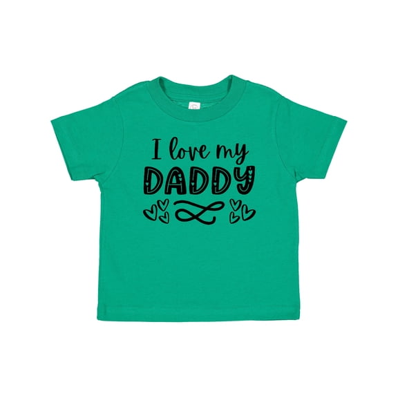 Inktastic I Love My Daddy with Hearts Boys or Girls Baby T-Shirt