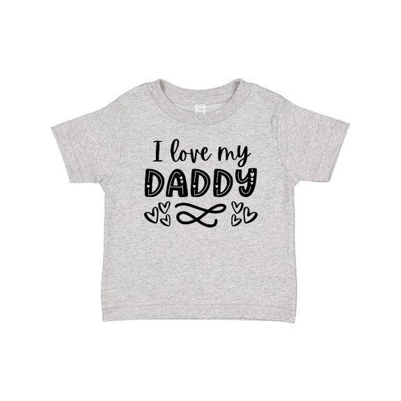 Inktastic I Love My Daddy with Hearts Boys or Girls Baby T-Shirt