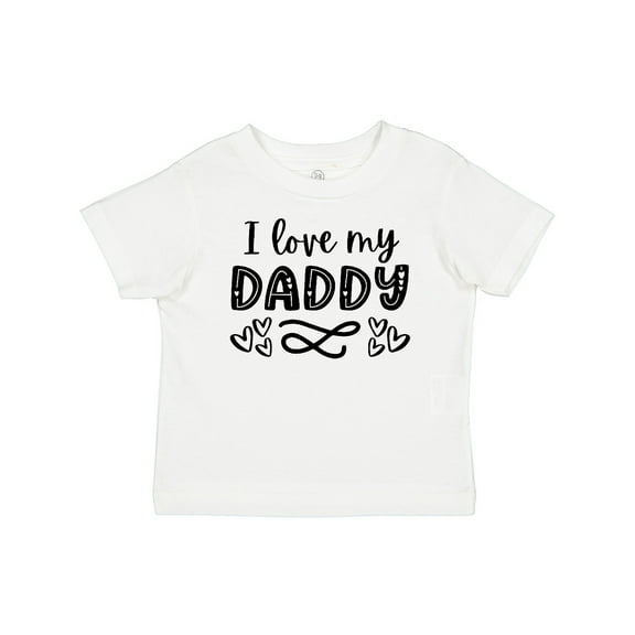 Inktastic I Love My Daddy with Hearts Boys or Girls Baby T-Shirt