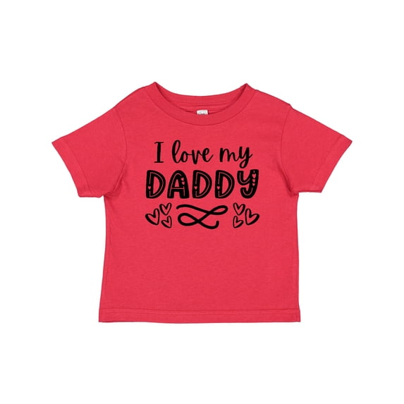 Inktastic I Love My Daddy with Hearts Boys or Girls Baby T-Shirt