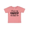 thumbnail image 1 of Inktastic I Love My Daddy with Hearts Boys or Girls Baby T-Shirt, 1 of 5