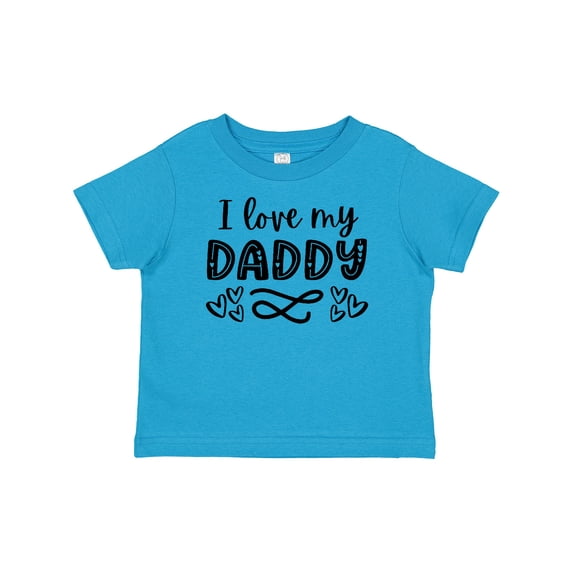 Inktastic I Love My Daddy with Hearts Boys or Girls Baby T-Shirt