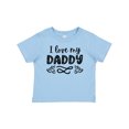 thumbnail image 1 of Inktastic I Love My Daddy with Hearts Boys or Girls Baby T-Shirt, 1 of 4