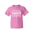 thumbnail image 1 of Inktastic I Love My Daddy with Hearts Youth T-Shirt, 1 of 5
