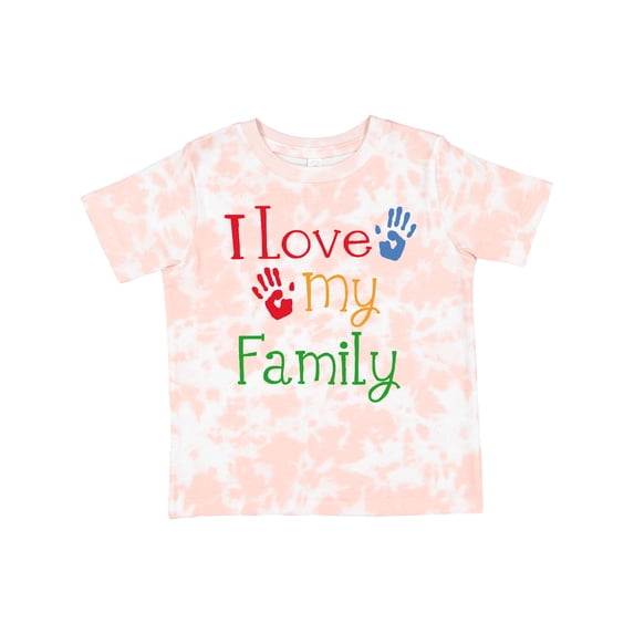 Inktastic I Love My Family Boys or Girls Toddler T-Shirt