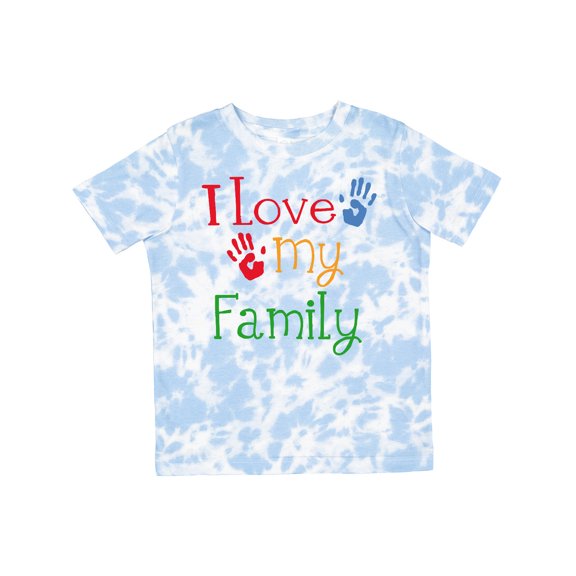 Inktastic I Love My Family Boys or Girls Toddler T-Shirt